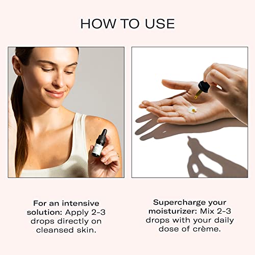 ODACITE Anti Aging Serum Concentrate with Buriti Oil, Vitamin C, Beta-Carotene - 0.17 fl. oz