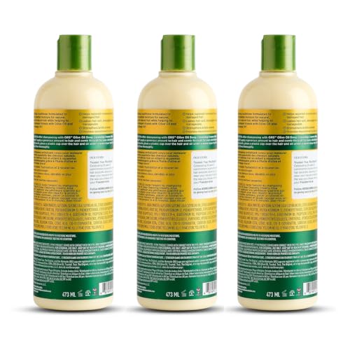 ORS Olive Oil Classics Replenishing Conditioner with Sweet Orange Oil for Revitalizing Moisture 16.0 oz (Pack of 3)