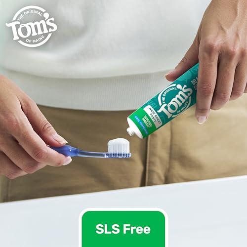 Tom's of Maine Wicked Fresh Fluoride Toothpaste Peppermint 4 oz - Pack of 3