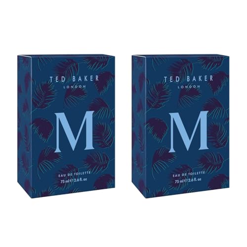 Men's Eau de Toilette Duo Set - Fresh Citrus Spicy Cologne 2x 2.54 fl oz