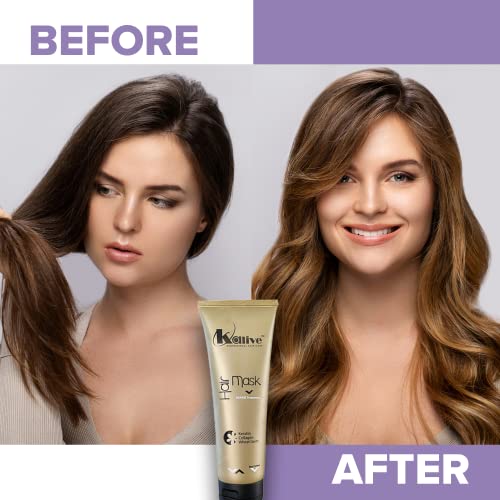 KALIVE Hair Mask 16 oz Deep Repair & Moisturizing Treatment for Damaged Hair