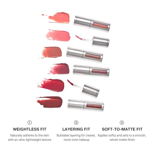 Dear Sorbet Blurring Lip & Cheek Stain - Lightweight Velvet Matte Multi-Use Tint