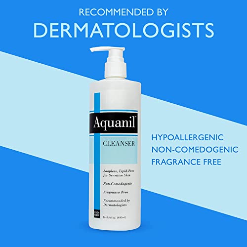 Gentle Lipid-Free Facial Cleanser for Sensitive Skin - 8 Fl Oz, Pack of 2