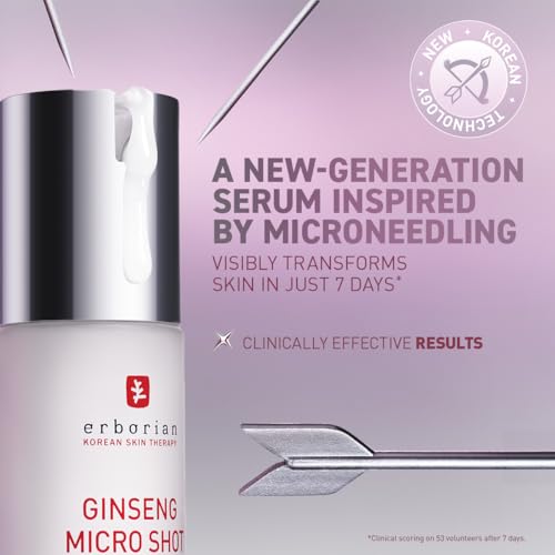 Microneedling Serum with Ginseng & Collagen - 0.33 Fl Oz Advanced Treatment