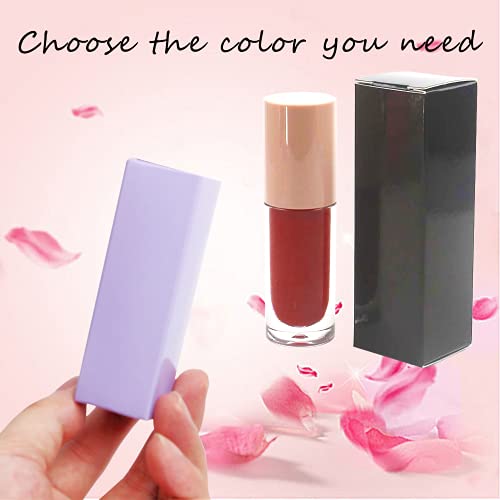 COSIDEA 50 PCS Empty Pink Lip Gloss Boxes W28 xW28 xH89mm / W1.02xW1.02xH3.5 inch, Cosmetic Perfume/Mascara Box Packaging for Small Business Wholesale, small Kraft Paper Box Luxury Holder Wrapping