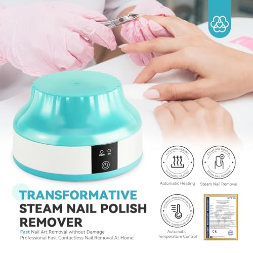 Steam Nail Polish Remover Machine with Kit - Salon & Home Use, 01 Pro