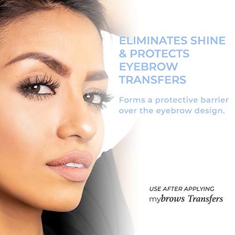 Godefroy Mybrows Post Application Solution To Extend the Life and Remove Shine for Temporary Tattoos, Eyebrow Transfers, & Brow Stamps, .27 Oz