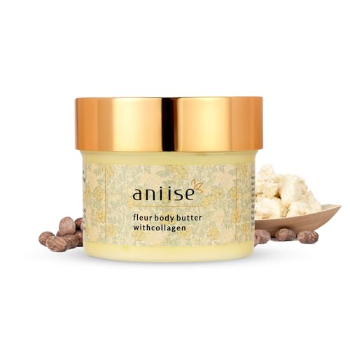 Moisturizing Body Butter Cream with Collagen ? Deep Hydration & Nourishing Skincare. Fast absorbing ? Shea Butter, Avocado, Coconut Oil, Vitamin E & Pomegranate ? Fleur Scent ? 7 oz