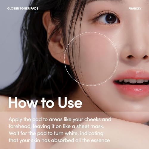 Korean Pore Minimizer Toner Pads - Hydrating & Tightening, 70 Count