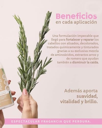 Herbal Hair Conditioner for Hair Loss, Shine & Frizz Control - All Hair Types