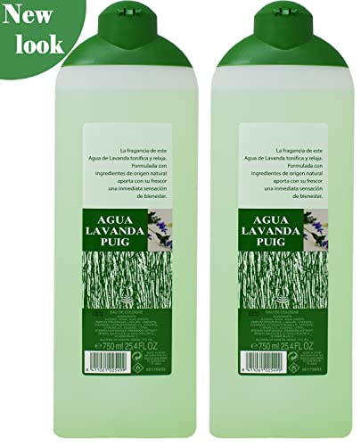 Lavender Cologne Spray 750ml 2-Pack - Refreshing Unisex Fragrance