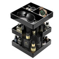 Cologne Organizer for Men 3 Tier Acrylic Perfume Holder Cologne Stand with Rotate Waterproof Perfume Shelf,Gifts for Dad From Wife,Husband Boyfriend Birthday Gift Ideas,Valentine's Day Gifts for Men