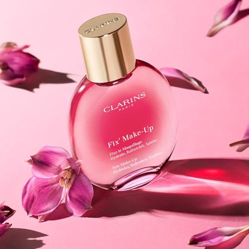 Clarins Fix Make-Up Setting Spray | 4-in-1 Makeup Setting Spray | 24H©ö Fresh and Flawless Makeup | 12H©÷ Hydration | Locks Out Harmful Pollutants | Boosts Radiance | All Skin Types
