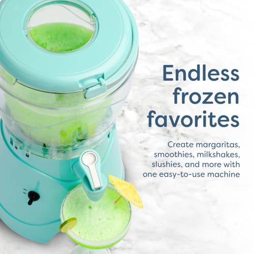 128-Ounce Frozen Drink Maker and Margarita Machine - Aqua, Easy to Clean, Double Insulated