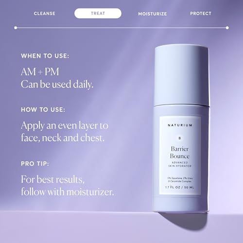 Naturium Barrier Bounce Serum 1.7 Fl Oz - Hydrating Skin Barrier Support