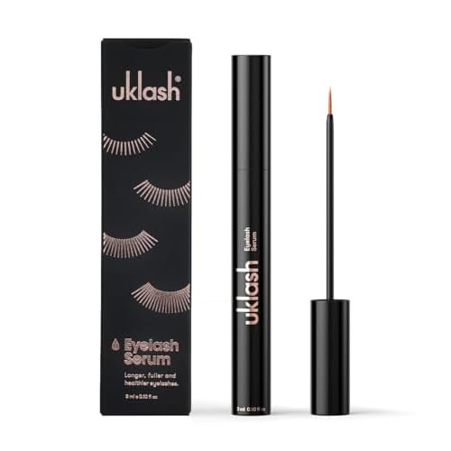 UKLASH Eyelash Growth Serum - #1 Rated Lash Serum for Longer, Fuller Lashes - Formula for Naturally Longer Lashes and Extensions - Vegan & Cruelty-free