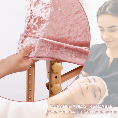 Lash & Massage Table Cover - Crushed Velvet, Fits Standard 6-Foot Beds, Machine Washable - Variation of THIS Listing