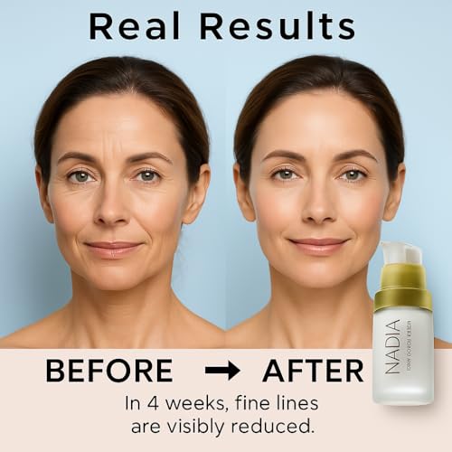NADIA NAD+ Power Serum for Face, Neck & D?collet? ? Anti-Aging, Hydrating Skin Serum ? 15 ml / 0.5 fl oz (Made in USA)