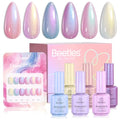 Dazzle Dry Nail Lacquer (Step 3) - Spiritual Diva - A sheer iridescent pink oyster shell shimmer. Clear, Pink Shimmer. (0.5 fl oz)