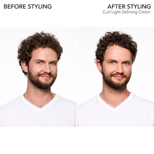 8.5oz Curl Defining Styling Cream for Fine to Medium Hair - Moisture & Anti-Frizz