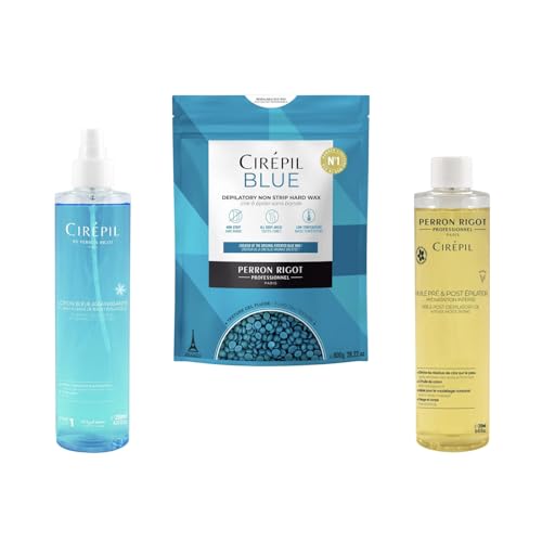 Professional Hard Wax Beads Bundle with Pre & Post Waxing Care - 800g