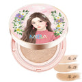 Long Lasting Foundation Cushion for Dark Skin Tones - 27 No., Brightens & Moisturizes