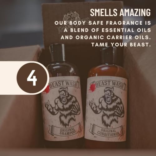 Johnny Slicks Body Wash - Original Scent, 16 oz - Supports Deep Cleansing & Refreshing Skin