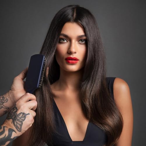Fromm Intuition Glosser Boar Bristle Paddle Brush - Adds Shine & Detangles