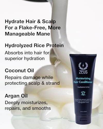 ZEUS Advanced Hair Wash for Men Combo Set with Vitamin E, Argan Oil & Fruit Extracts