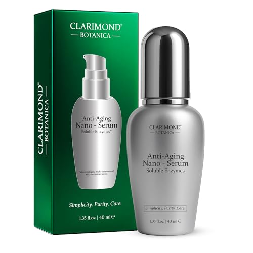 Clarimond Anti-Aging Serum & Face Cream Set w/ Nano Fermentation, Pro-Xylane¢â, Peptides & Collagen ? Hydrating, Firming, Wrinkle Reduction, Brightening Skincare Duo for Youthful, Glowing Skin
