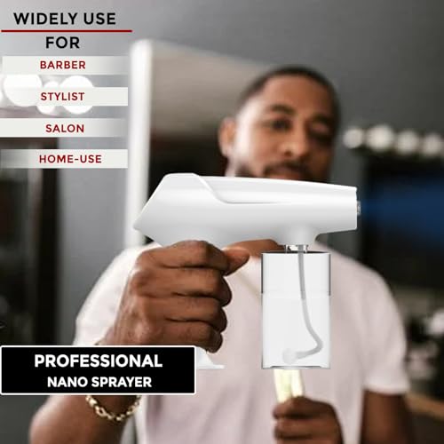 Barber Nano Spray£¬Cordless Portable Water Sprayer, USB-C Rechargeable for Barber, Salon, Home