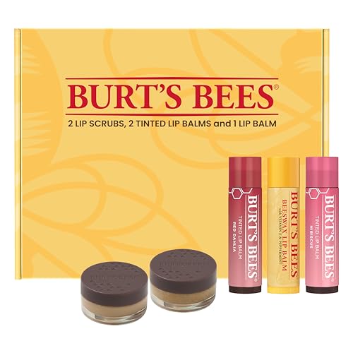 Burt's Bees Lip Care & Color Gift Set | Natural Tinted & Moisturizing Lip Balm