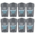 Dove Men + Care Clinical Protection Antiperspirant Deodorant Stick 1.7 oz Pack of 8 - Clean Comfort