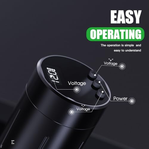 Rechargeable Tattoo Battery Power Supply for Rotary & RCA Pen Machines