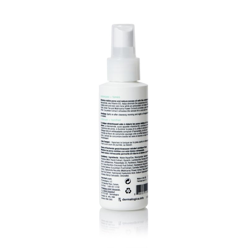 Dermalogica Clear Start Micro-Pore Mist Niacinamide Face Toner 4 fl oz