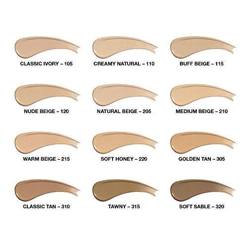 COVERGIRL Ready Set Gorgeous Foundation, 1 Tube (1 oz), Creamy Natural Tone, Liquid Foundation, Oil-Free All Day Formula (packaging may vary)