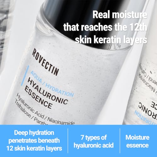 Hyaluronic Acid Toner & Essence 180ml for Sensitive Skin - Vegan & Cruelty-Free