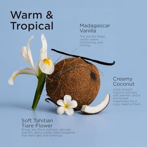 Lavanila Vanilla Coconut Perfume Roll-On 0.32 Fl Oz Travel Size - Tropical Fragrance