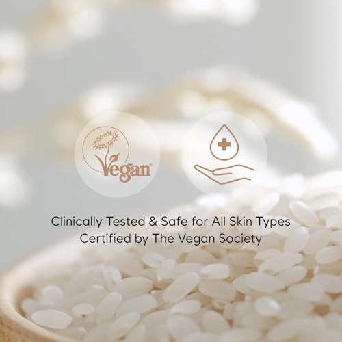 MIDHA Rice & Mixed Grains Glow Off Mask - Exfoliating Nourishing Skin Care, 3.5oz
