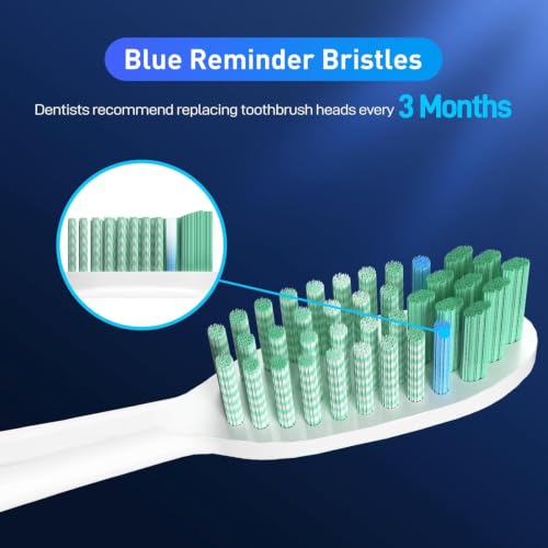 Electric Toothbrush Replacement Heads for Tao Clean - 10 Pack