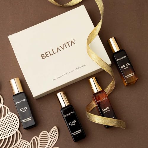 BellaVita Luxury CEO Men's Gift Set | Long-Lasting Fragrance with Lemon, Lavender & Oud