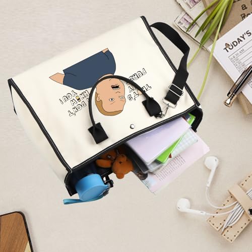 Cartoon Quote Gift TV Series Fans Cosmetic Bag Cartoon Tote Bag Tv Show Character Inspired Gift (My Purse LT)