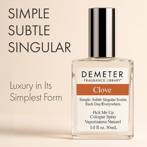 Demeter Clove Perfume Spray for Women and Men 1 oz - Natural Fragrance