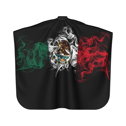Mexico Flag Hairdressing Cape - Waterproof Salon Haircut Apron with Adjustable Closure