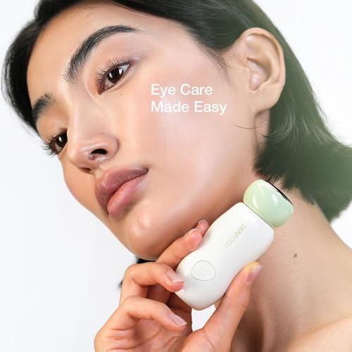 SKNBODY CryoReset¢â Eye Duo System Cryotherapy Cooling + SonicTap¢â Eye Wand and Eye Cream Set, Under Eye Massager with Gentle Vibration, Refreshes Tired Eyes and Helps Reduce Puffiness