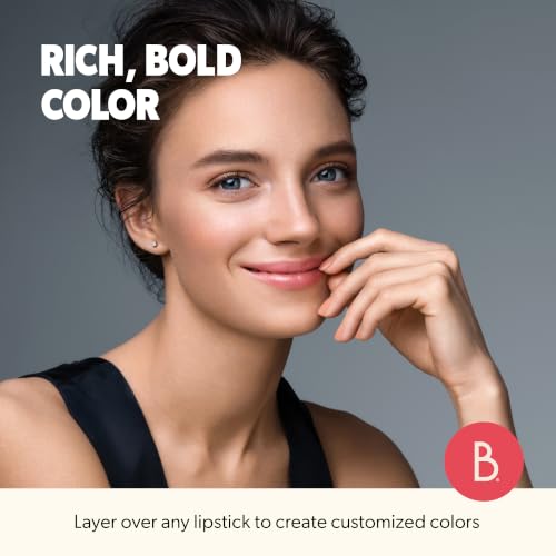 Beauty For Real Lip Gloss Starlust Champagne Pink Metallic Non-Sticky Plumping & Hydrating