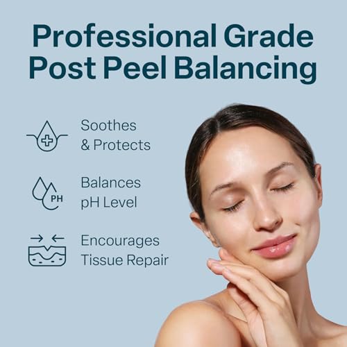 Glycolic Acid Face Peel & Neutralizer Set - Professional 70% AHA Skin Treatment - Gel Peel with Neutralizer for At-Home Spa