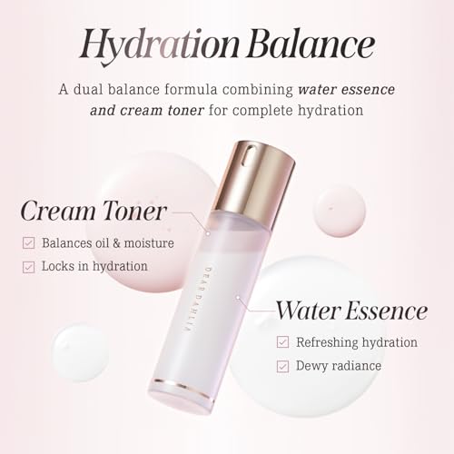 DEARDAHLIA Endless Skin Cream Mist 100ml - Vegan Dual-Layer Hydrating Face Mist, Deep Moisture & Glow Boost. Before & After Makeup Facial Spray. K-Beauty Korean Skincare