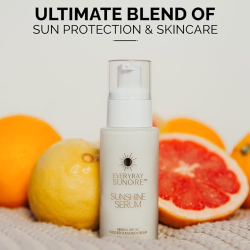 Sunshine Serum SPF 50 Mineral Sunscreen with Vitamin C & Squalane - 1.69 fl oz