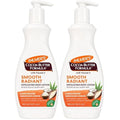 Palmer's Cocoa Butter Formula Retexture & Renew Exfoliating Body Lotion for Rough & Bumpy Skin, Triple Action Moisturizers + AHAs, Pump Bottle, 13.5 Ounce (Pack of 2)